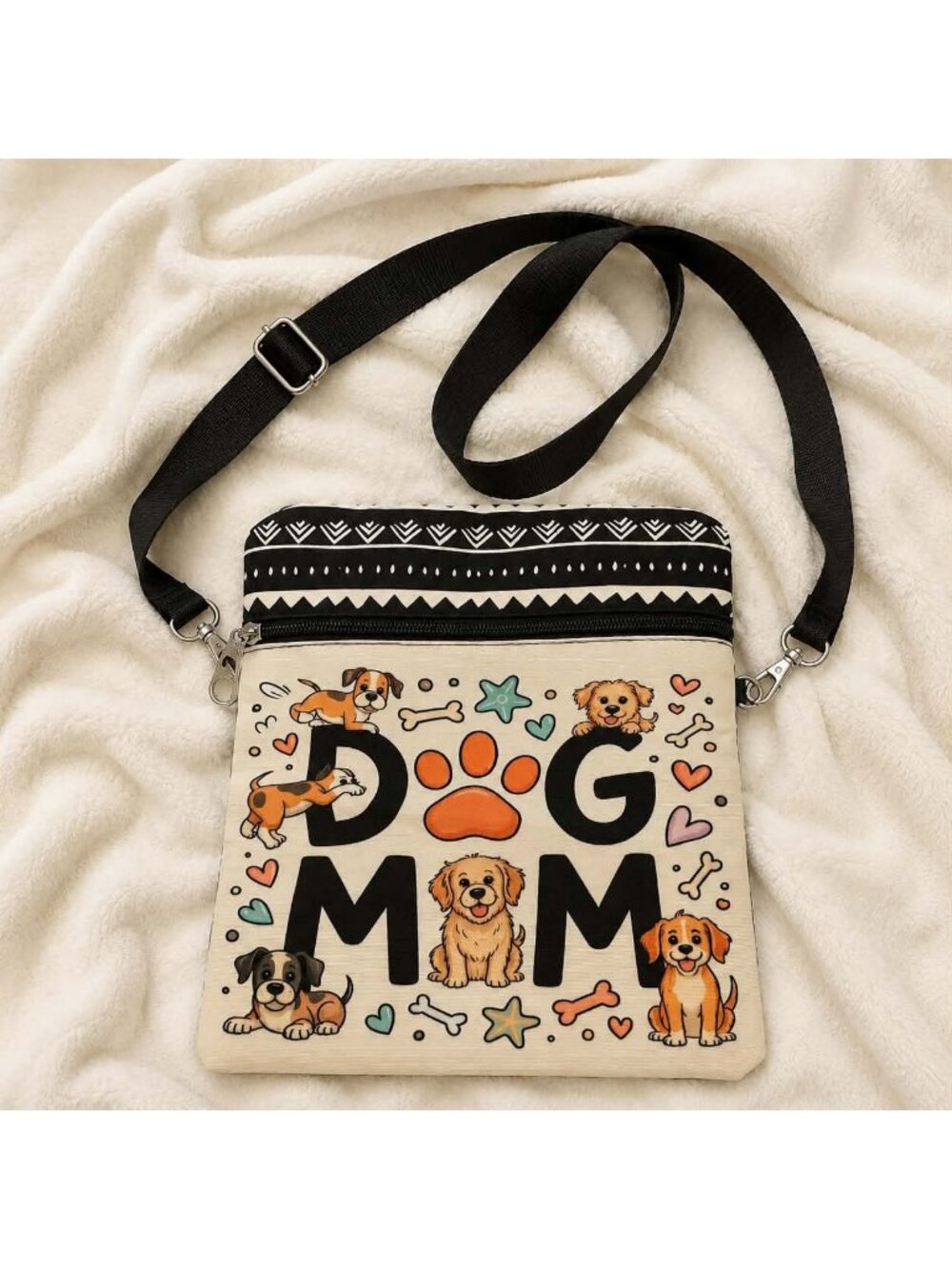 Dog Mom Crossbody Bag
